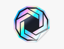 Holografiska klistermärken